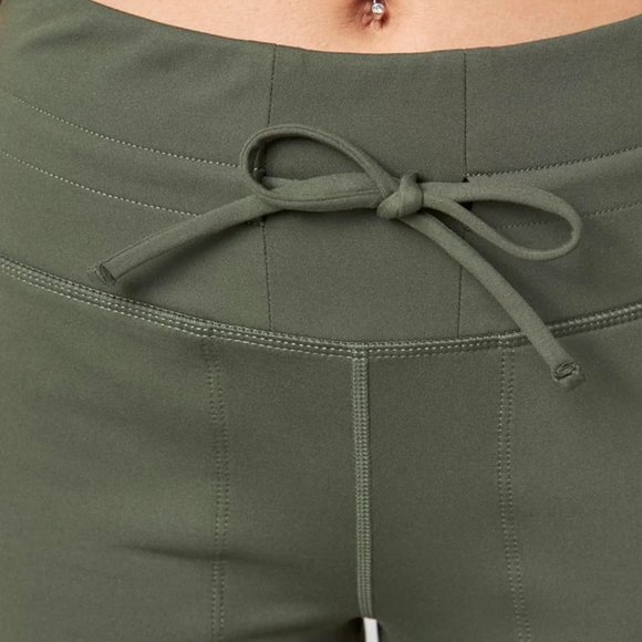 DEFECT Mondetta Women's High-Rise Flare Pants Activewear Green Size S $60 VV009 - Picture 6 of 7